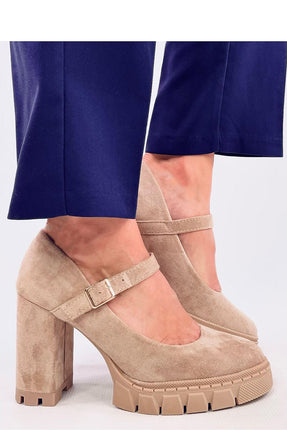 Women's Suede Platform Pumps Inello