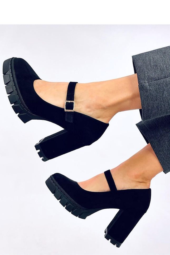 Women's Suede Platform Pumps Inello