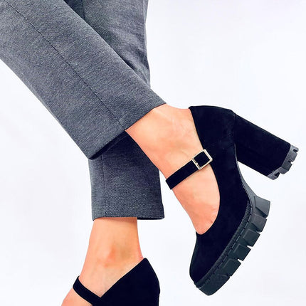 Women's Suede Platform Pumps Inello