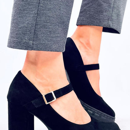 Women's Suede Platform Pumps Inello