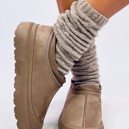 Women's Suede Snow Boots Inello