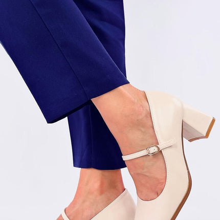 Women's Block Heel Pumps Inello