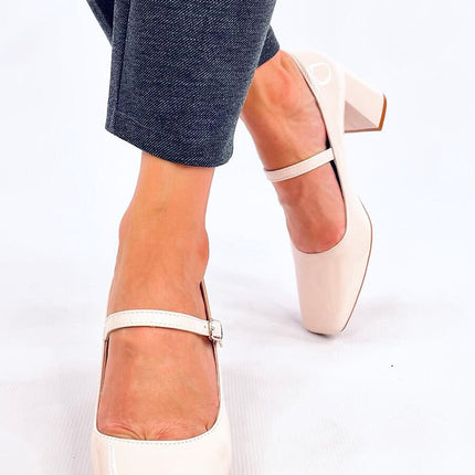 Women's Block Heel Pumps Inello