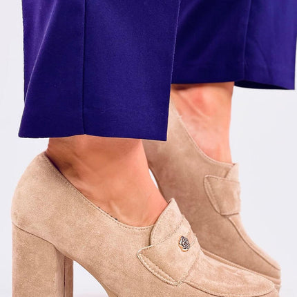 Women's Suede Platform Pumps Inello