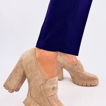 Women's Suede Platform Pumps Inello