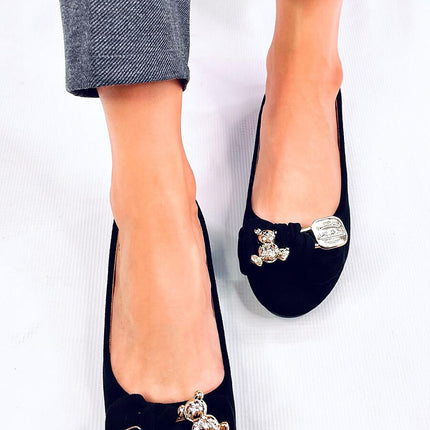 Women's Suede Ballet Flats Inello