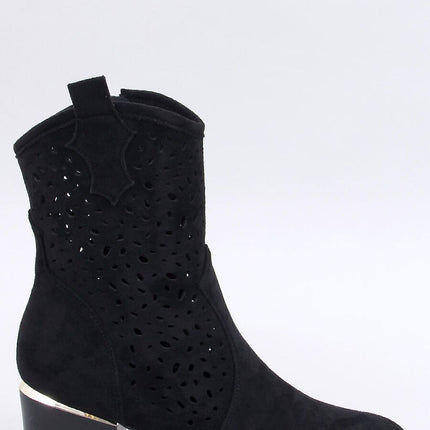 Women's Suede Heel Ankle Boots Inello