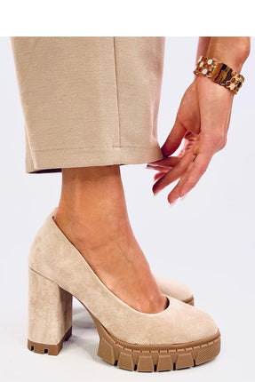 Women's Suede Platform Pumps Inello