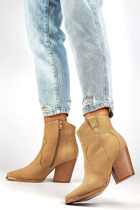 Women's Ankle Heel Boots PRIMO