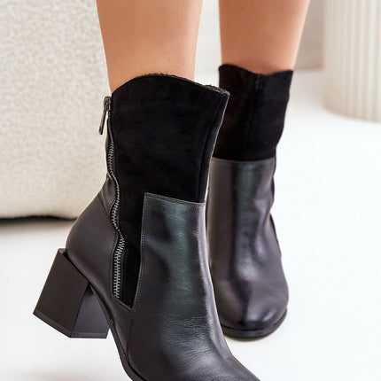 Women's Ankle Heel Boots Step in style