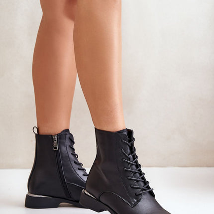 Women's Leather Ankle Boots Step in style