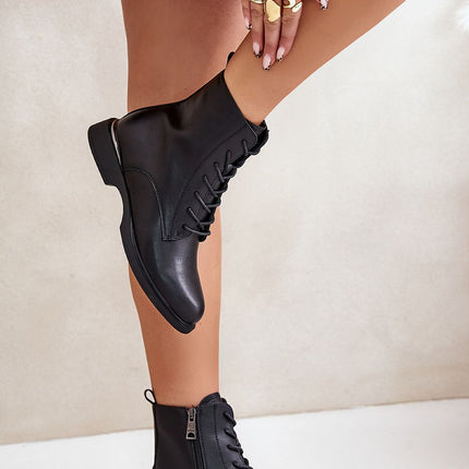 Women's Leather Ankle Boots Step in style