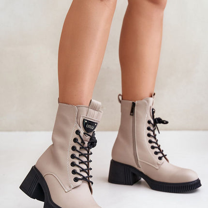 Women's Leather Ankle Boots Step in style