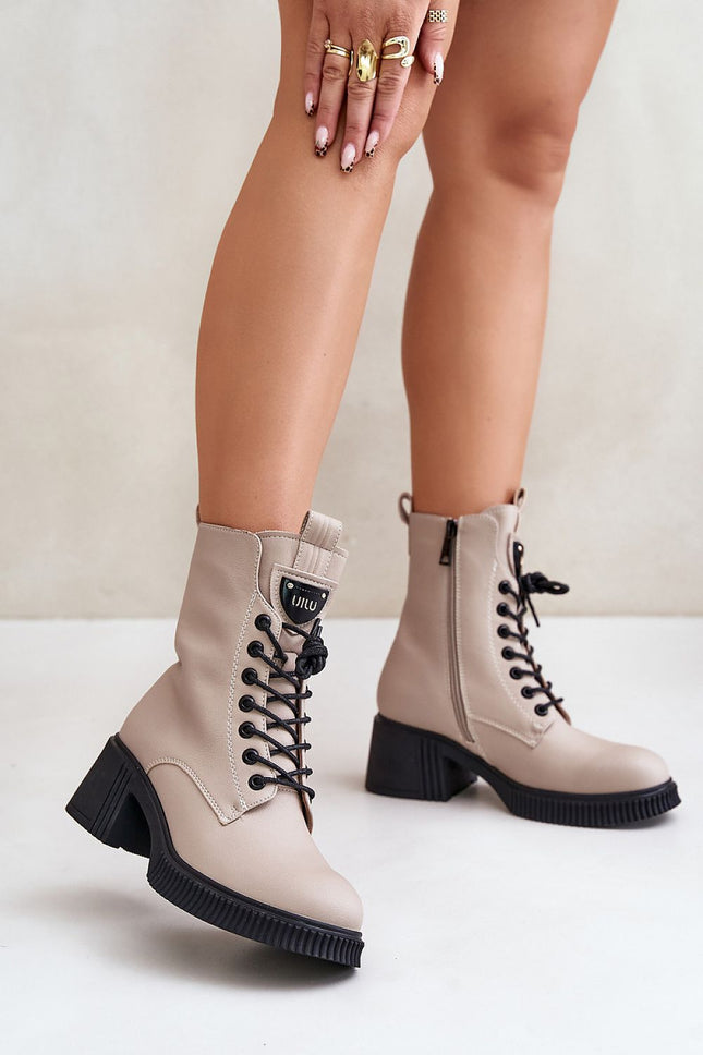 Women's Leather Ankle Boots Step in style