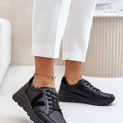 Women's Leather Sport Shoes Step in style