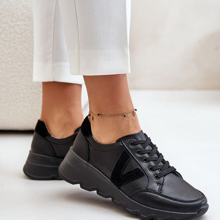 Women's Leather Sport Shoes Step in style