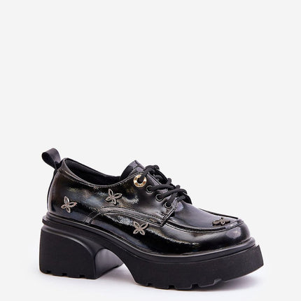 Women's Leather Low Shoes Step in style