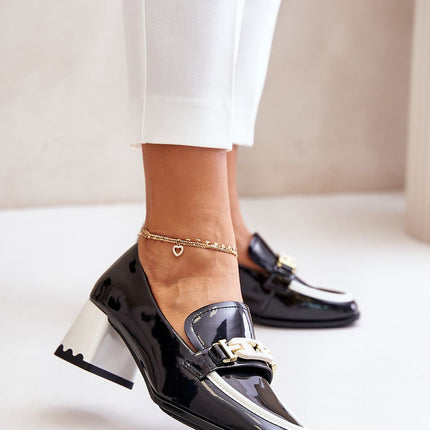 Women's Leather Low Shoes Step in style