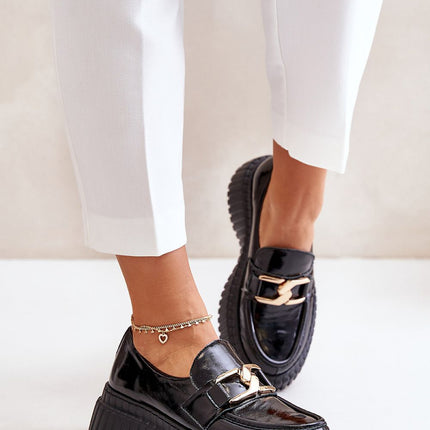 Women's Leather Low Shoes Step in style