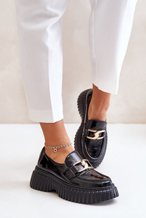 Women's Leather Low Shoes Step in style