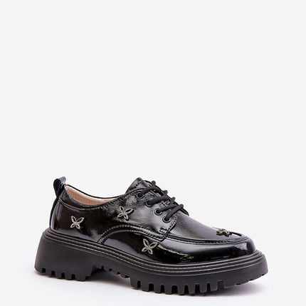 Women's Leather Low Shoes Step in style