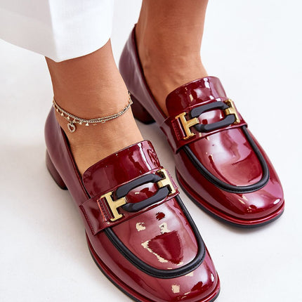 Women's Leather Low Shoes Step in style