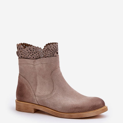 Women's Suede Ankle Boots Step in style