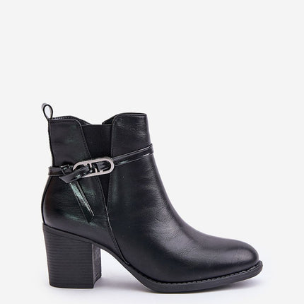 Women's Ankle Heel Boots Step in style