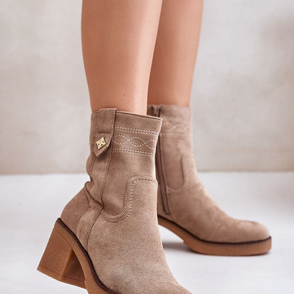 Women's Heel Boots Step in style