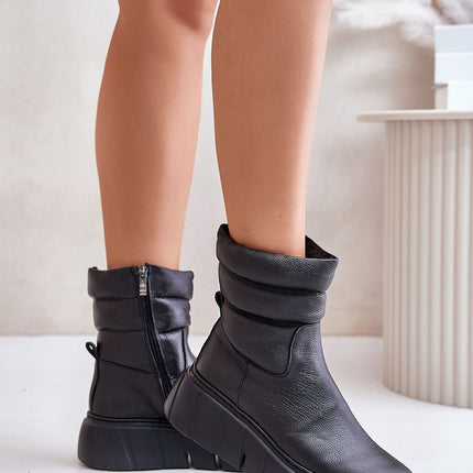 Women's Leather Boots Step in style