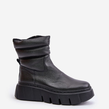 Women's Leather Boots Step in style