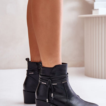 Women's Ankle Heel Boots Step in style