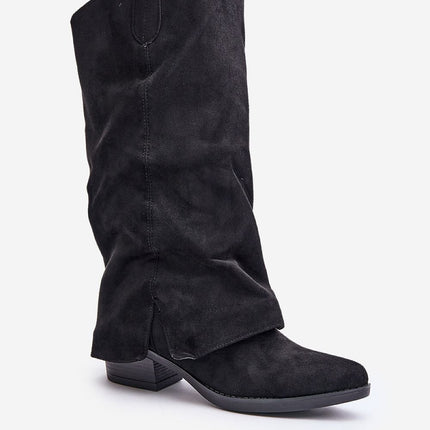 Women's Suede High Boots Step in style