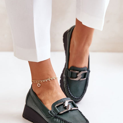 Women's Leather Mocassins Step in style