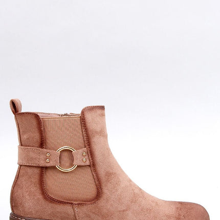 Women's Suede Jodhpur Ankle Boots Inello