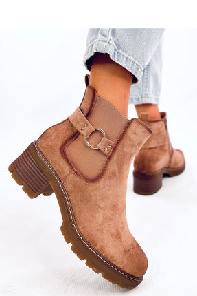 Women's Suede Jodhpur Ankle Boots Inello