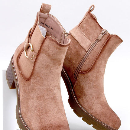 Women's Suede Jodhpur Ankle Boots Inello