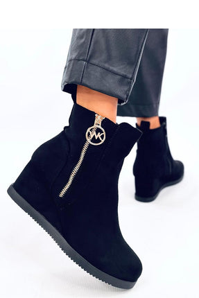 Women's Suede Buskin Ankle Boots Inello