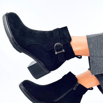 Women's Suede Ankle Boots Inello