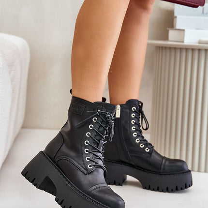 Women's Leather Ankle Boots Step in style