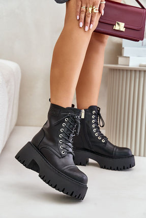 Women's Leather Ankle Boots Step in style