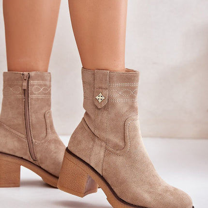 Women's Heel Boots Step in style