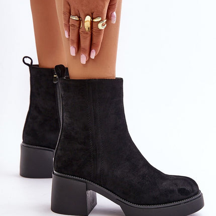 Women's Ankle Heel boots Step in style