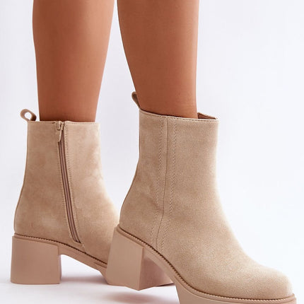 Women's Ankle Heel boots Step in style