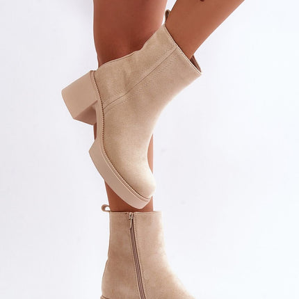 Women's Ankle Heel boots Step in style