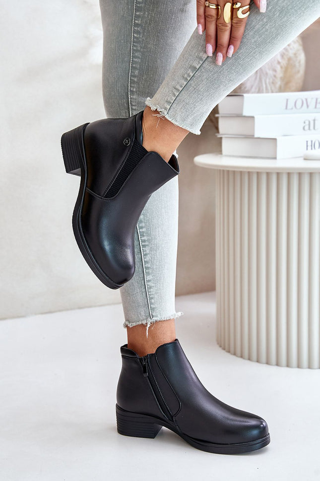 Women's Ankle Heel Boots Step in style