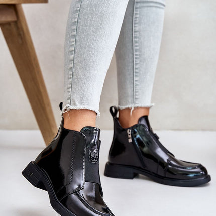 Women's Leather Ankle Boots Step in style