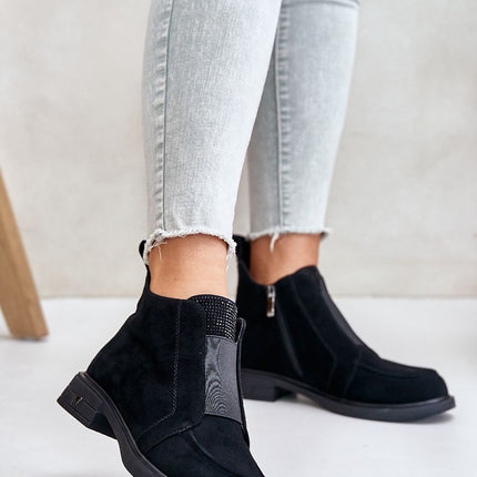 Women's Leather Ankle Boots Step in style