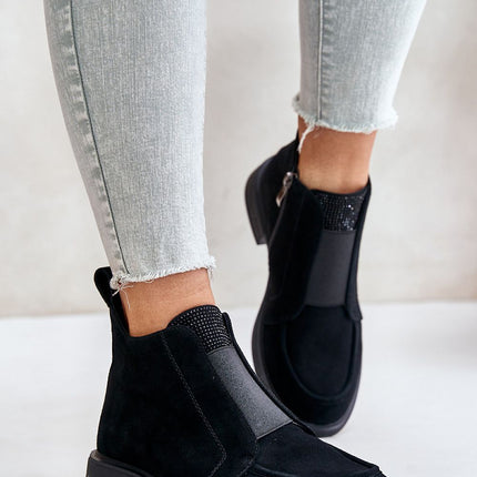 Women's Leather Ankle Boots Step in style