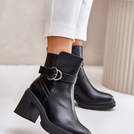 Women's Heel Ankle Boots Step in style